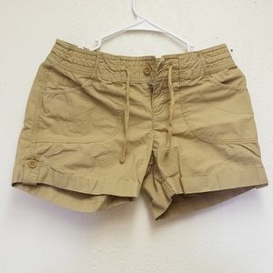 Tan North Face size 2 shorts